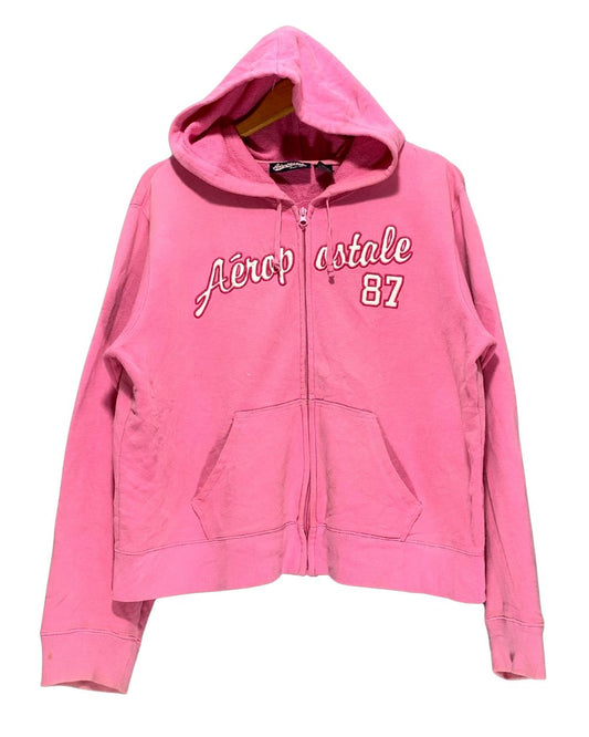 Aeropostale Pink Zipper For Women XL