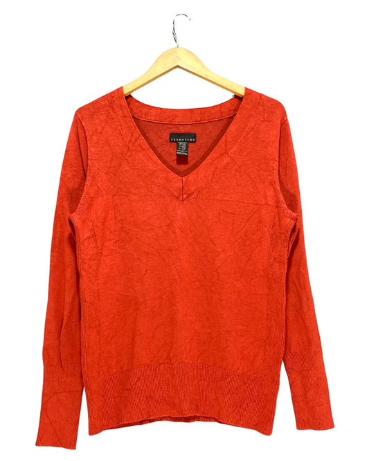 Attention Red Sweater For Women XL