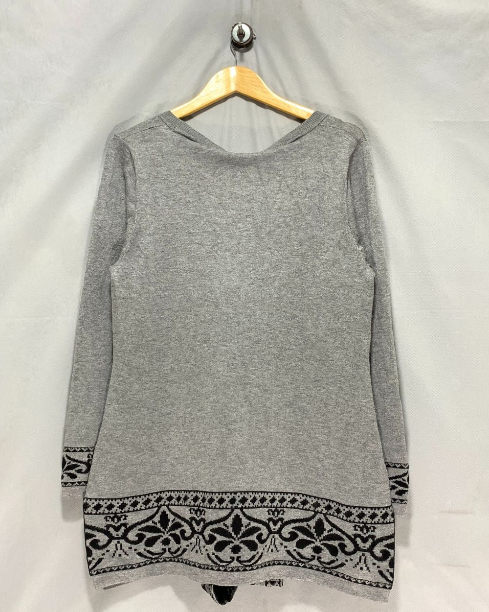 Ny Collection Gray Sweater For Women L