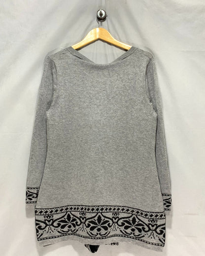 Ny Collection Gray Sweater For Women L