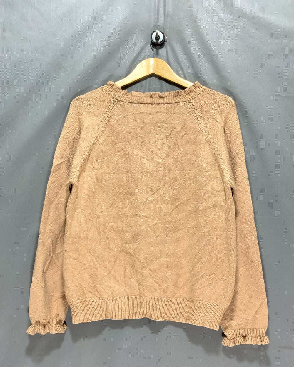 BTFBM  Cream Sweater For Women M