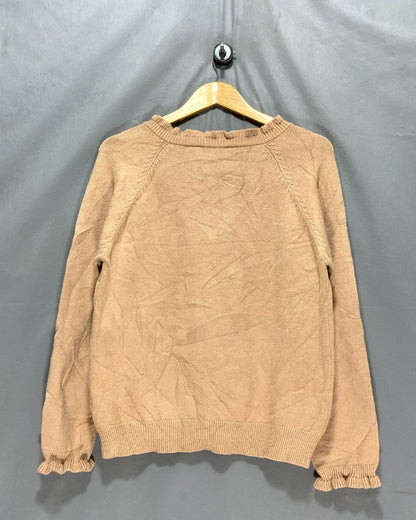 BTFBM  Cream Sweater For Women M