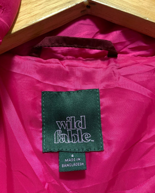Wild Fable Maroon Jacket For Women S