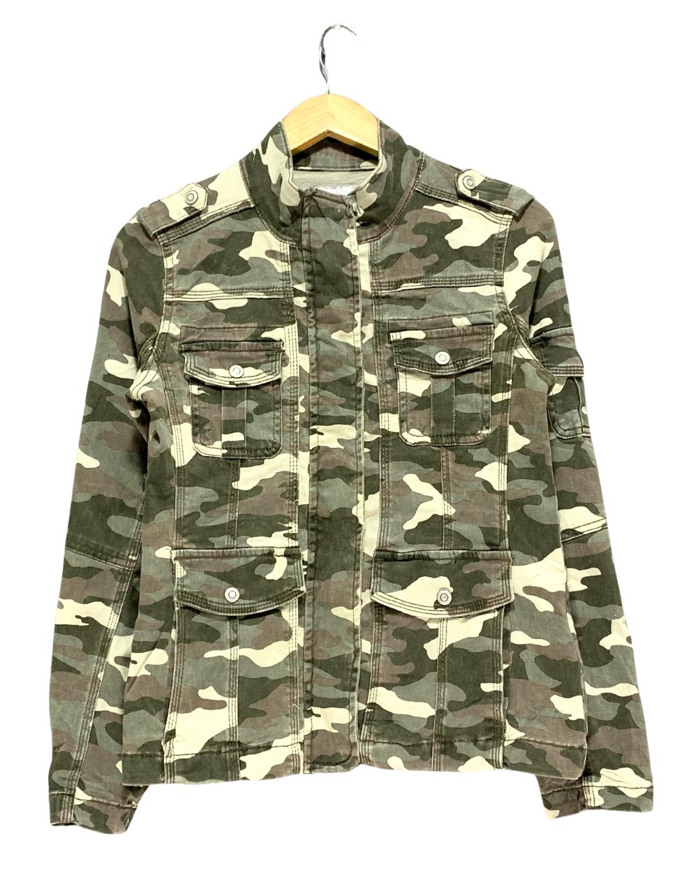 Kensie Camouflage Jacket For Women S