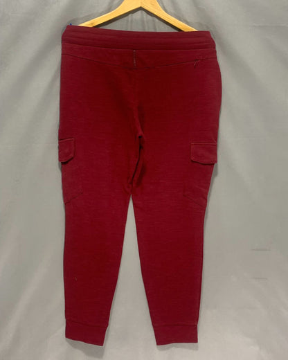 L.L.Bean Maroon Night Trousers For Woman Medium