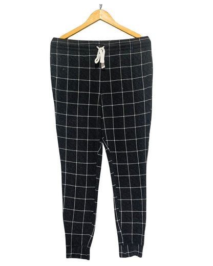 Jaclyn Intimates Black Night Trousers For Woman Medium