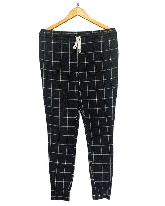 Jaclyn Intimates Black Night Trousers For Woman Medium