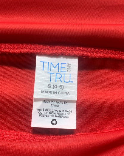Time And Tru Red Night Trousers For Woman S