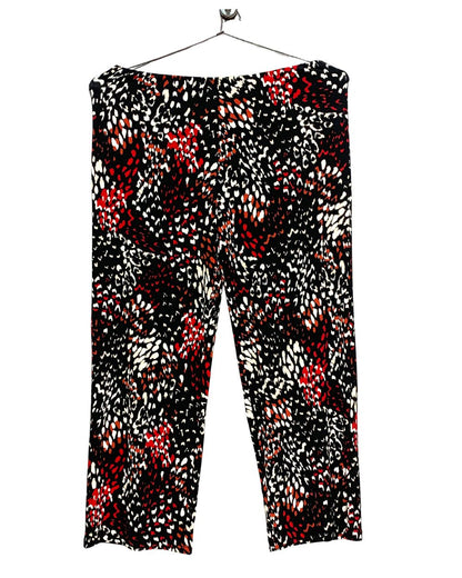 JM Collection Black Plazo For Women L