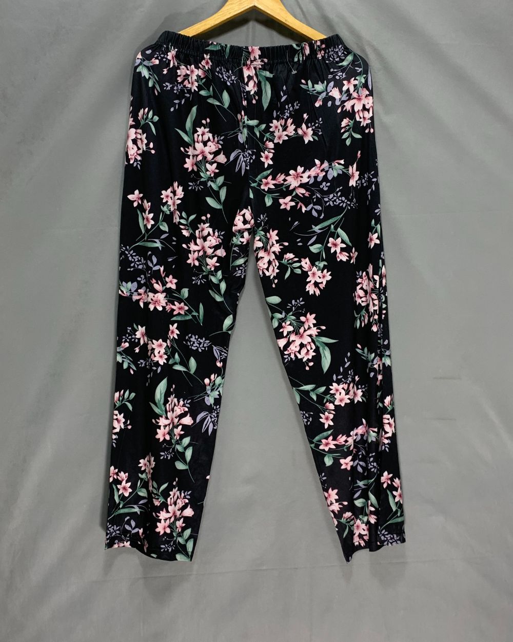 Ekouaer Black Plazo For Women M