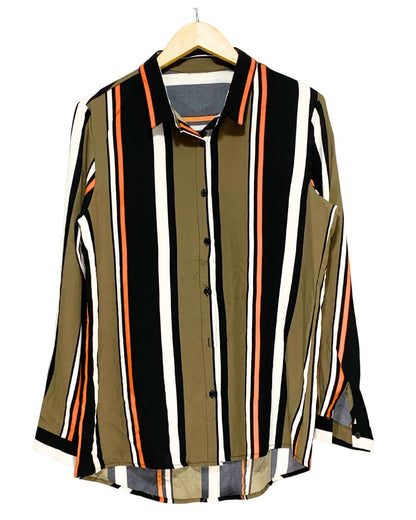 Thrift Queen Brown T Shirt For Women XL