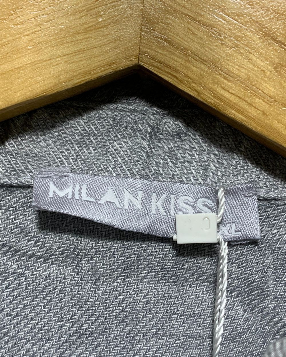 Milan Kiss Gray T Shirt For Women XL