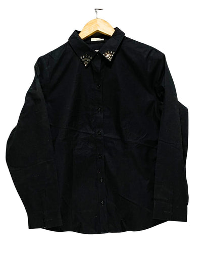 Chico's Black T Shirt For Women L