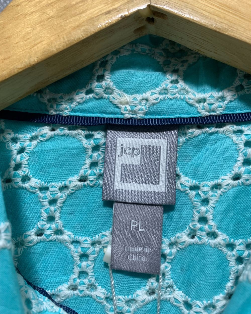 Jcp Blue T Shirt For Women L