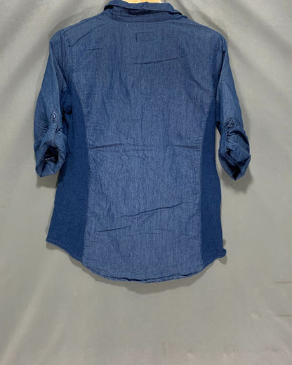 Cavalini Blue T Shirt For Women M