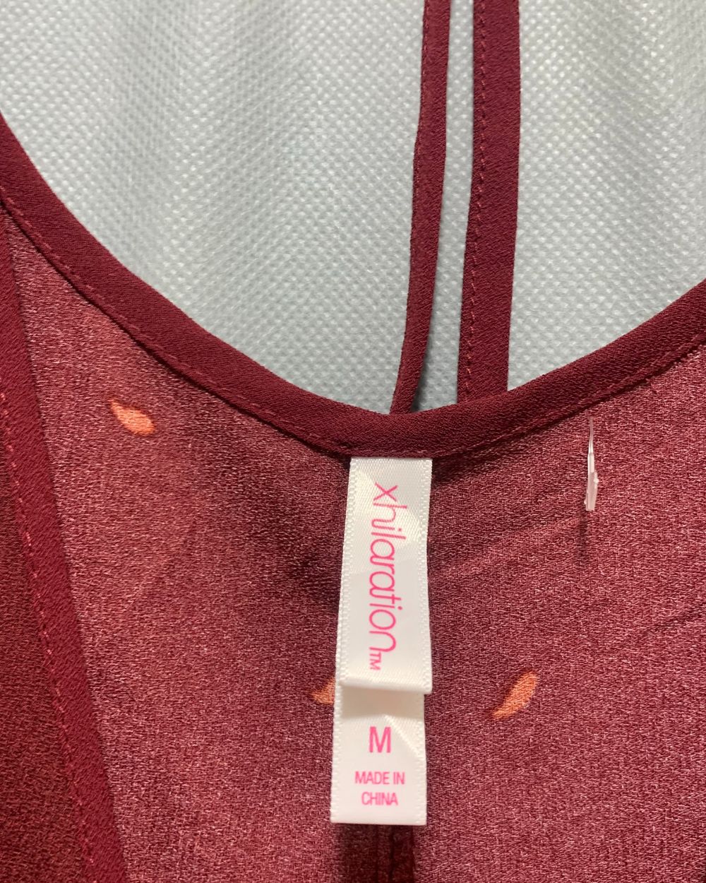 Xhilaration Maroon For Women Top M