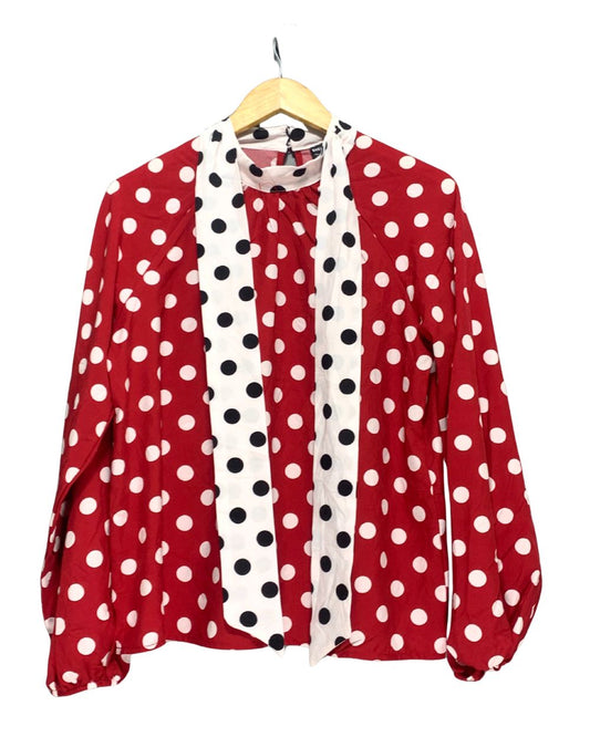 SHEIN Red For Women Top M