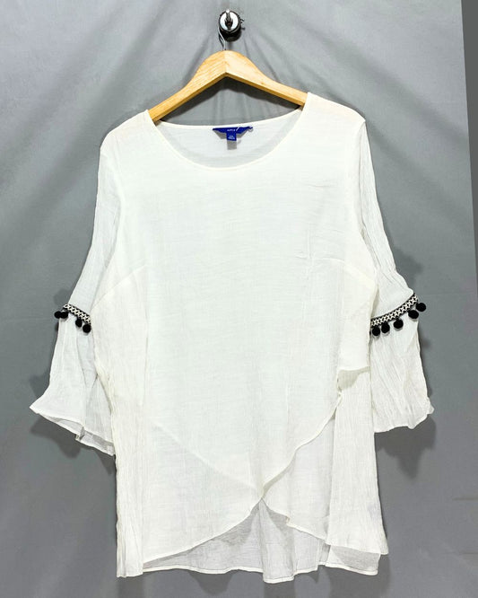 APT.9 White For Women Top XXL