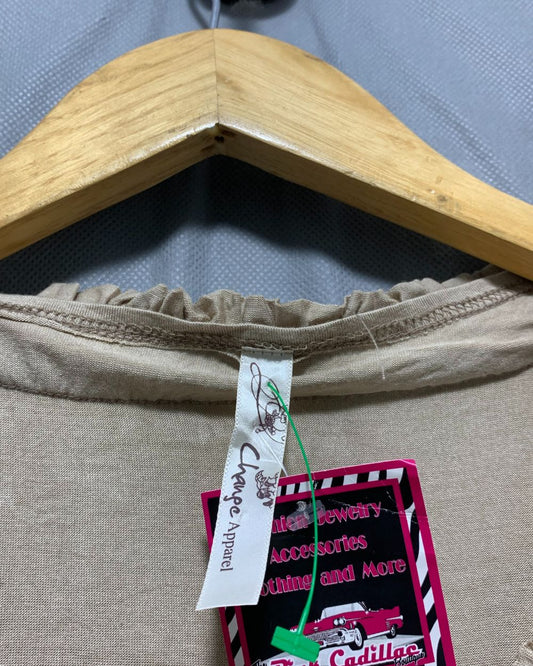 Change Apparel Cream For Women Top L