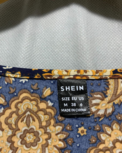 SHEIN Blue For Women Top M