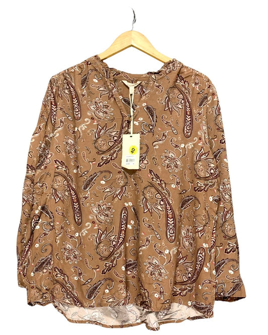 Weekender Brown For Women Top XL