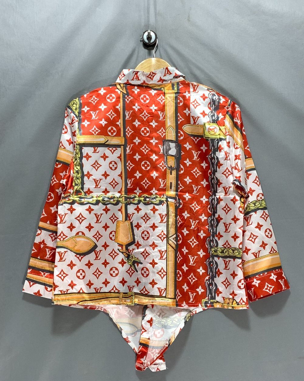 L.V Red For Women Top Shirt XL