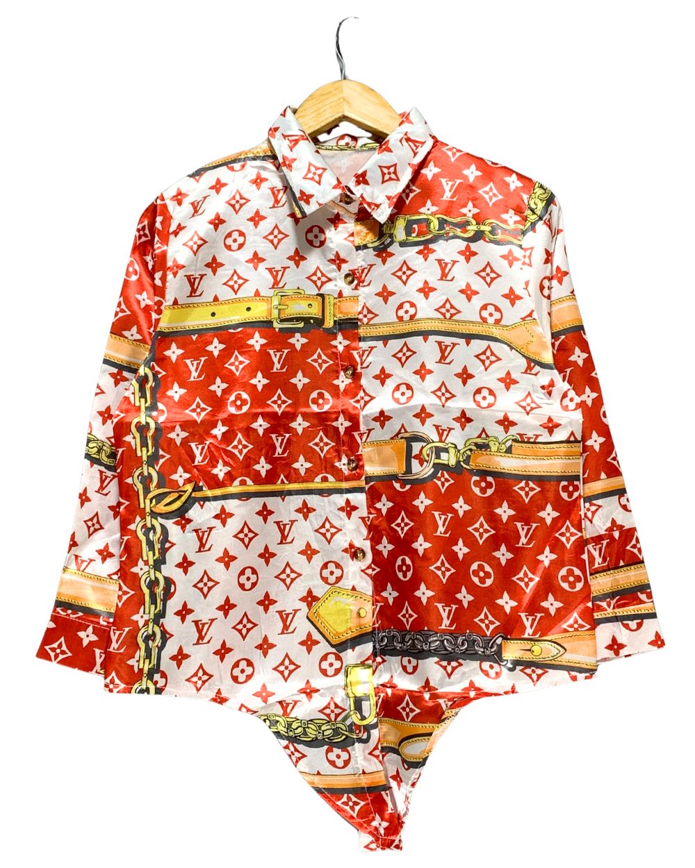 L.V Red For Women Top Shirt XL