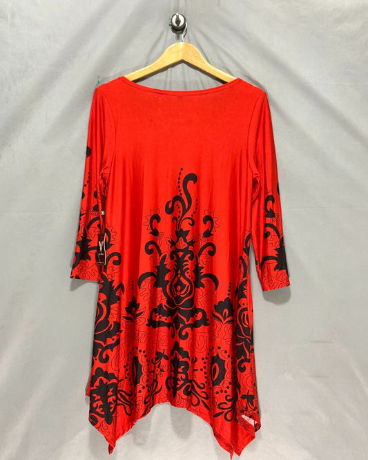 White Mark Red For Women Top L