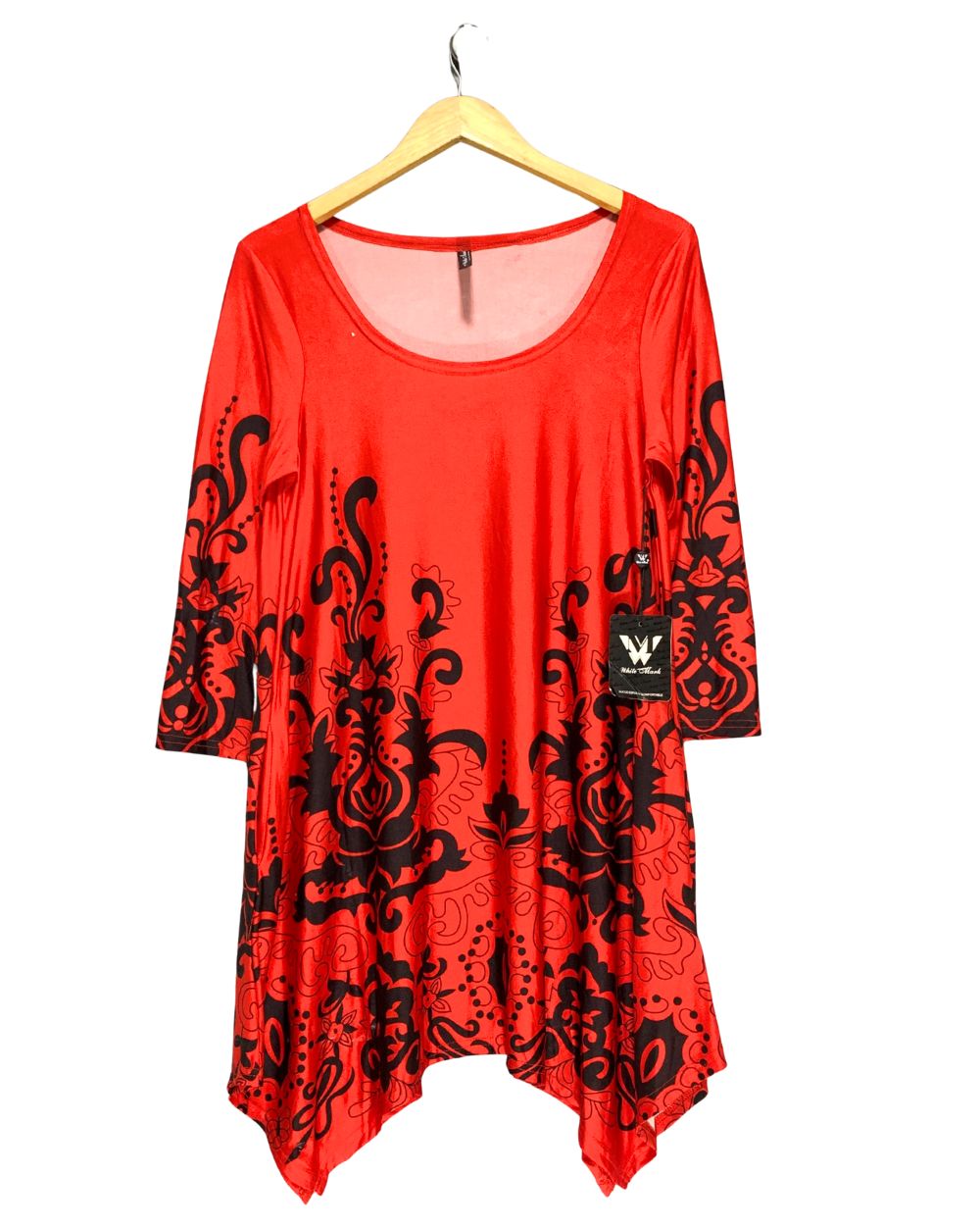 White Mark Red For Women Top L
