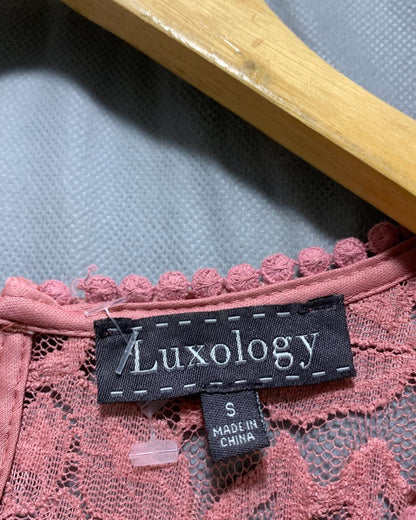 Luxology Pink For Women Dresses S