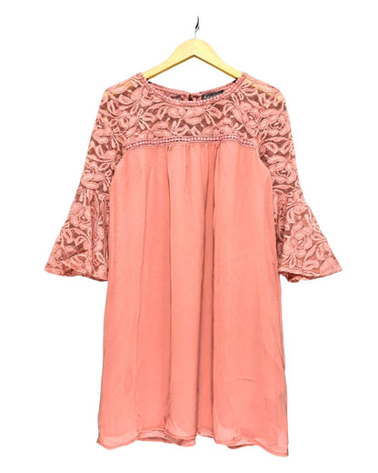 Luxology Pink For Women Dresses S