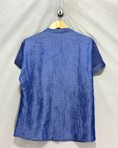 Made With Love Blue For Women Top Shirt S