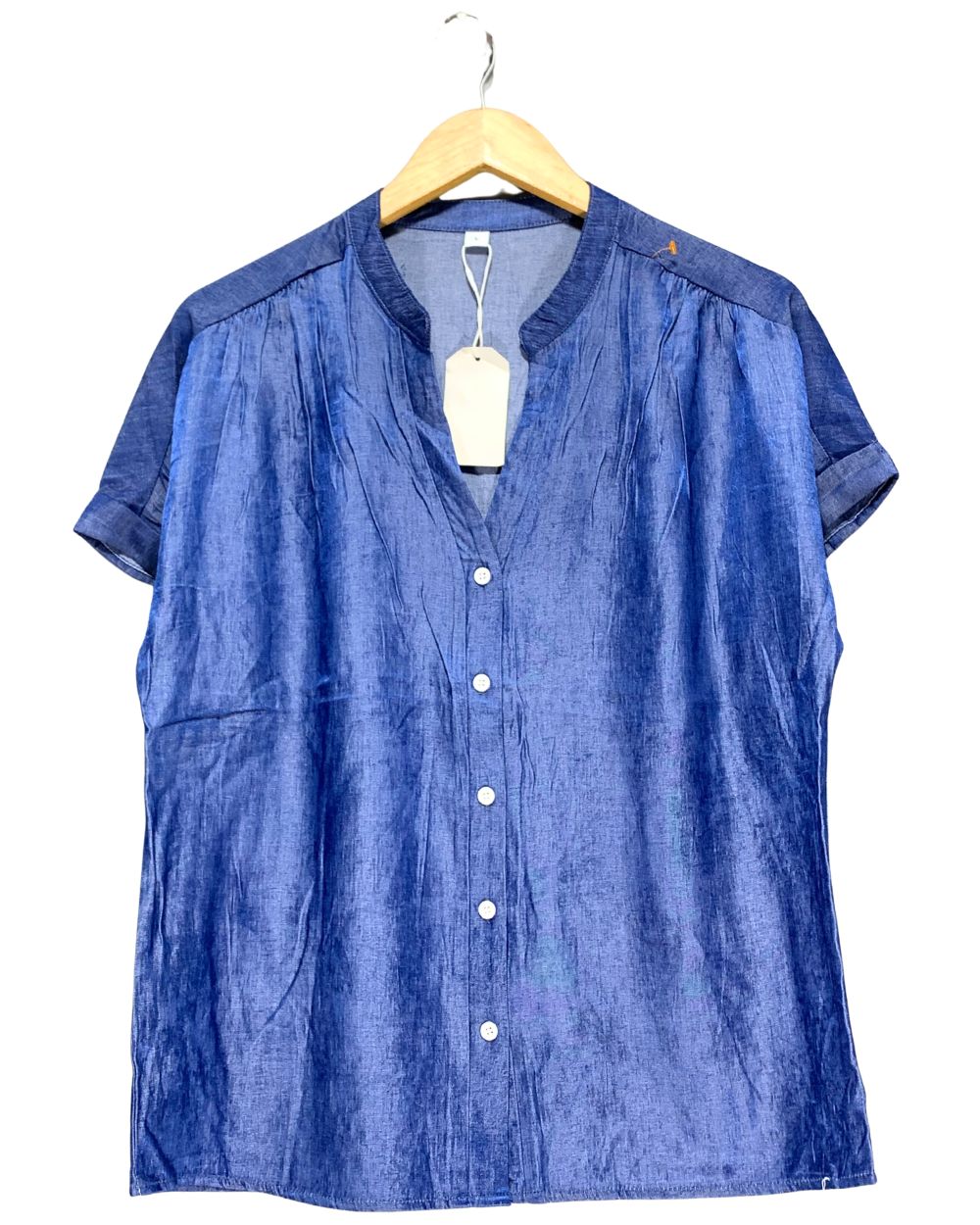 Made With Love Blue For Women Top Shirt S