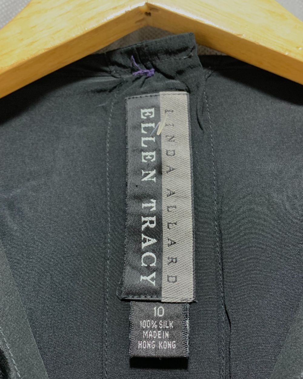 Ellen Tracy Black For Women Crop Top L