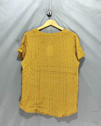 Koandaily Yellow For Women Crop Top M