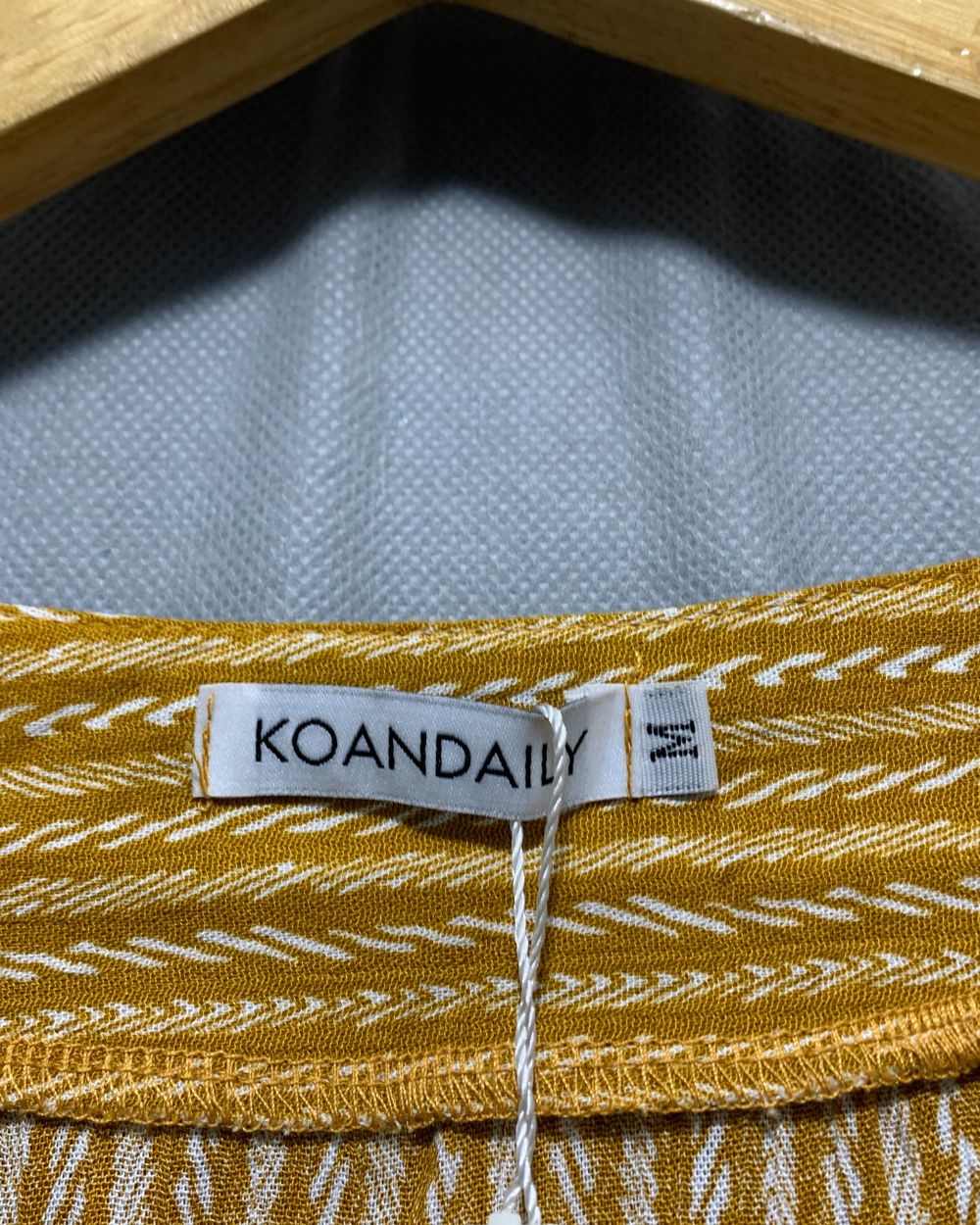 Koandaily Yellow For Women Crop Top M