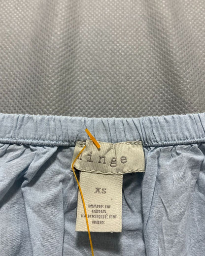 Hinge Blue For Women Crop Top XS