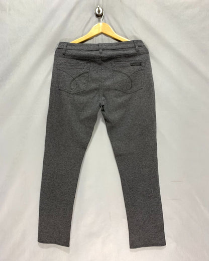 Calvin Klein Gray Jeans For Women L