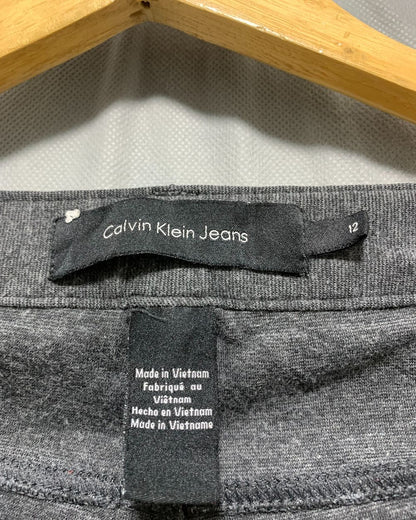 Calvin Klein Gray Jeans For Women L