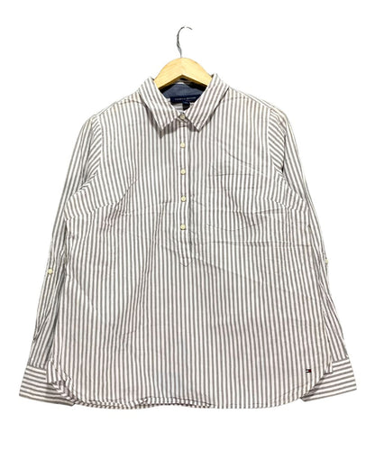 Tommy Hilfiger Gray For Women Top Shirt L