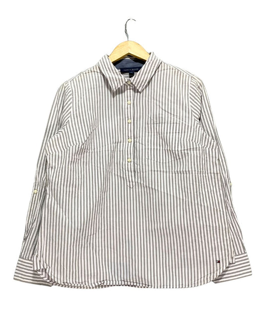 Tommy Hilfiger Gray For Women Top Shirt L