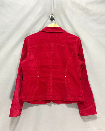 AMI Maroon Jacket For Women L