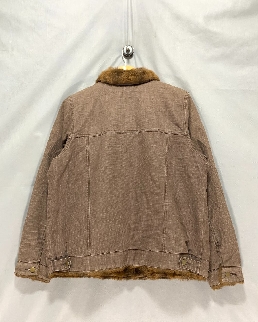 Denim & Co Brown Jacket For Women L