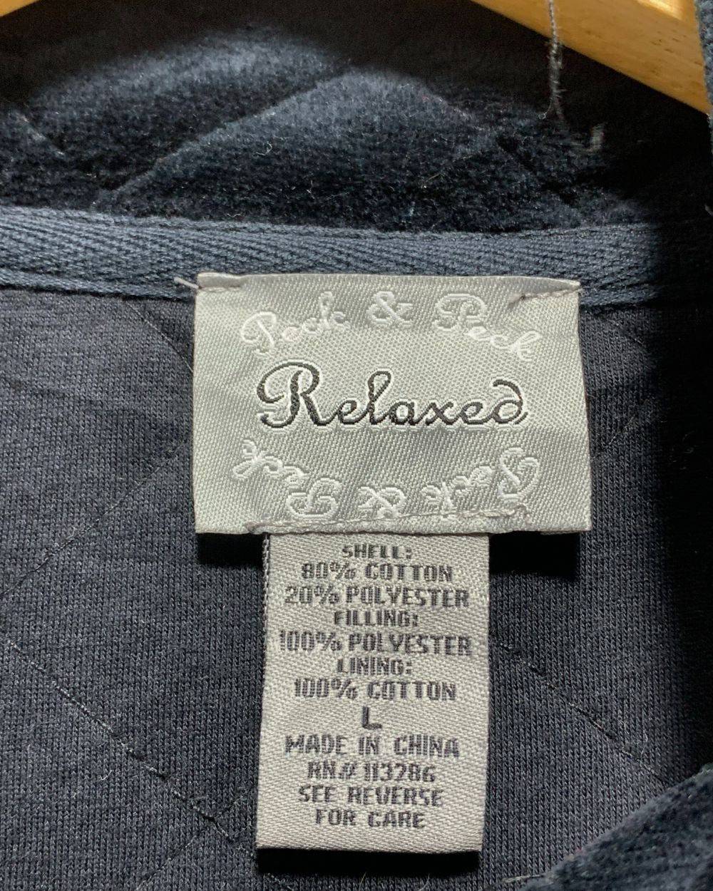 Relaxed Black Vest Jacket For Women L