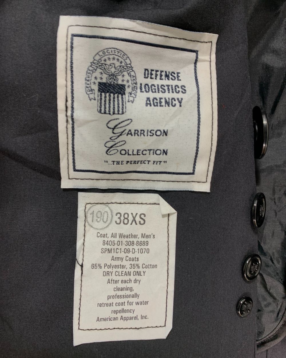 Garrison Black Jacket For Women XS