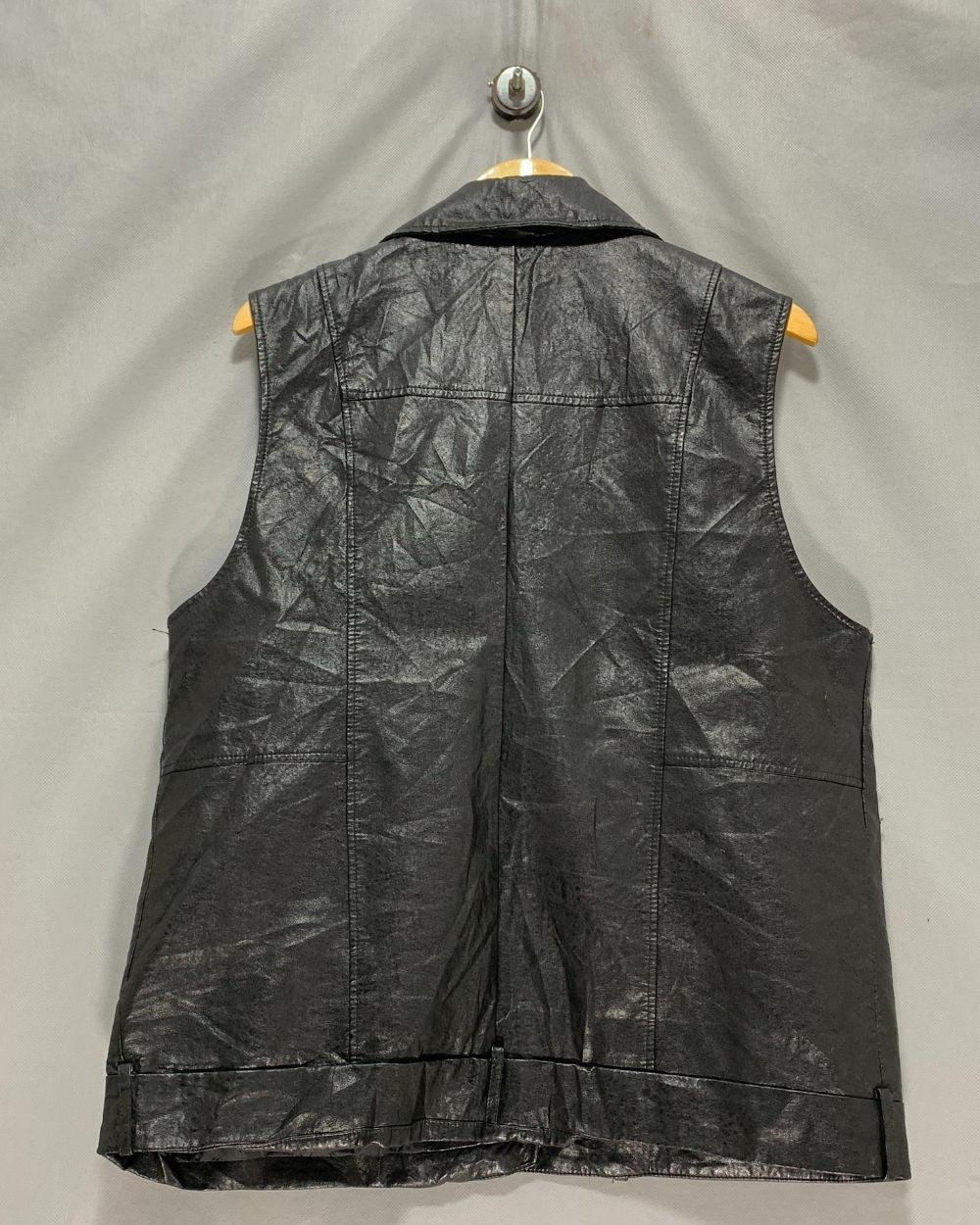 Forever 21 Black Vest Jacket For Women L