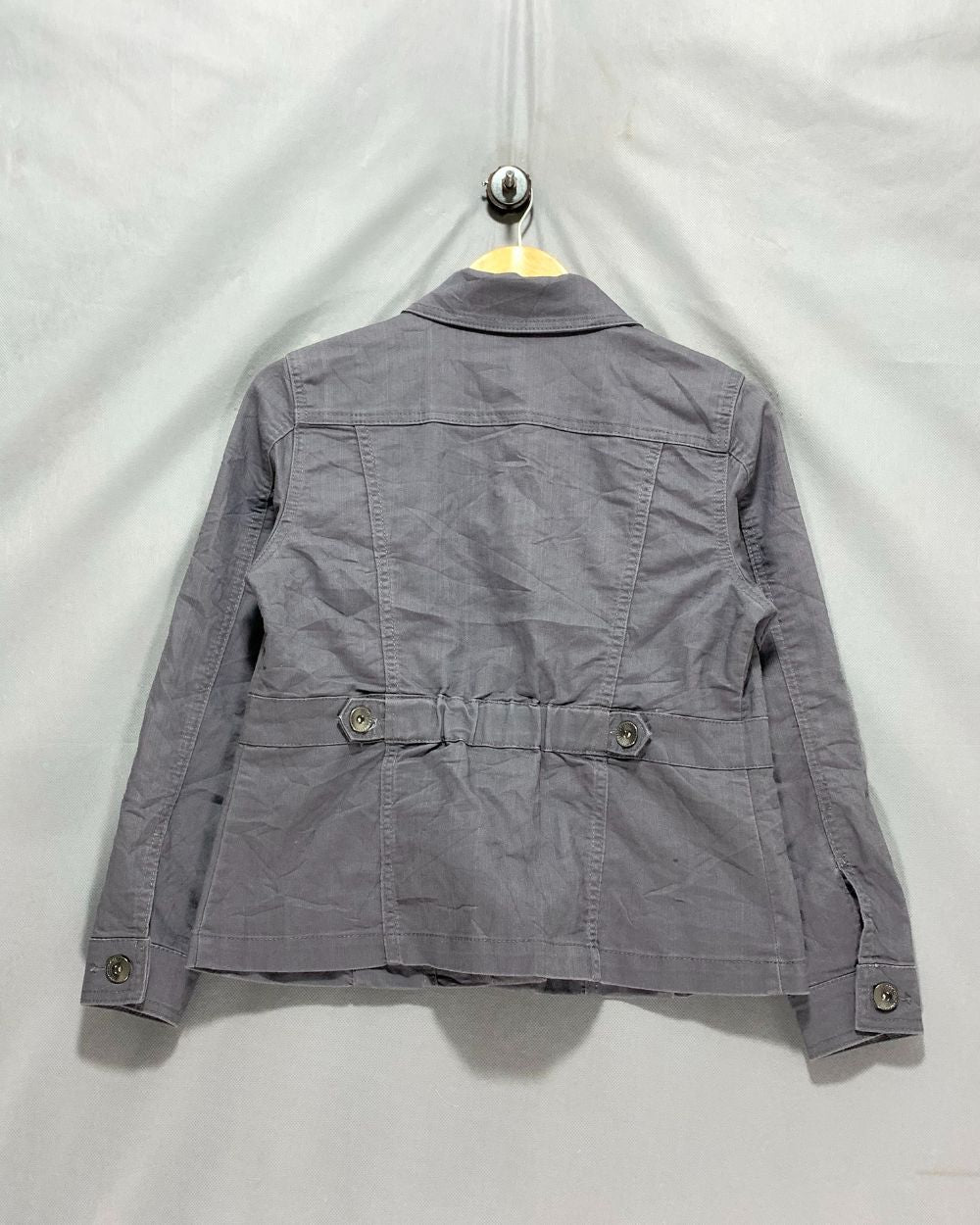 Christopher & Banks Gray Jacket For Women S