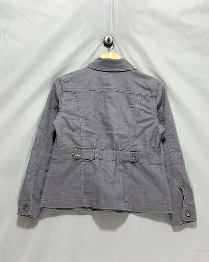 Christopher & Banks Gray Jacket For Women S