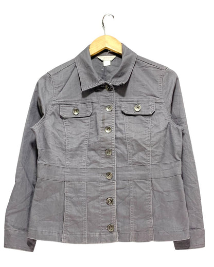 Christopher & Banks Gray Jacket For Women S