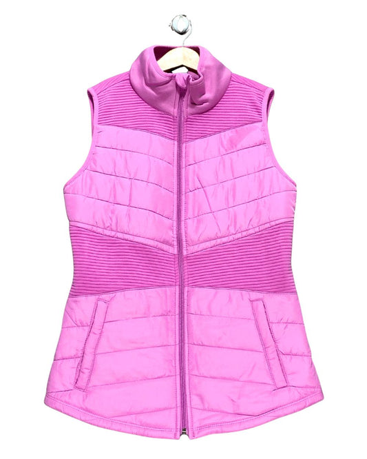 Tek Gear Pink Vest Jacket For Women S